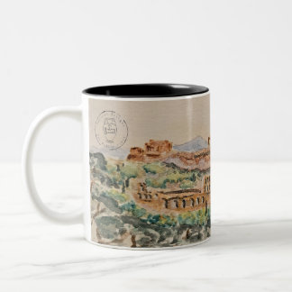 Athenian Acropolis Mug Två-Tonad Mugg