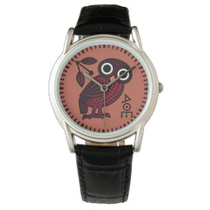 Athenian Uggla Ancient Grekiska Tetradrachm Coin Armbandsur