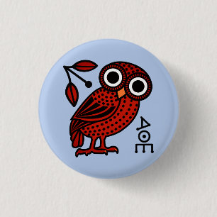 Athenian Uggla Ancient Grekiska Tetradrachm Coin Knapp