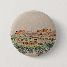 Athenisk Akropolis-knapp