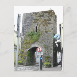 Athenrys medeltida norra Grind - Irland Vykort