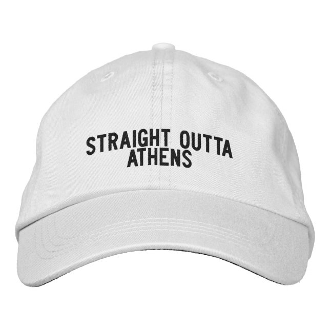 Athens Alabama mössa Broderad Keps (Framsida)