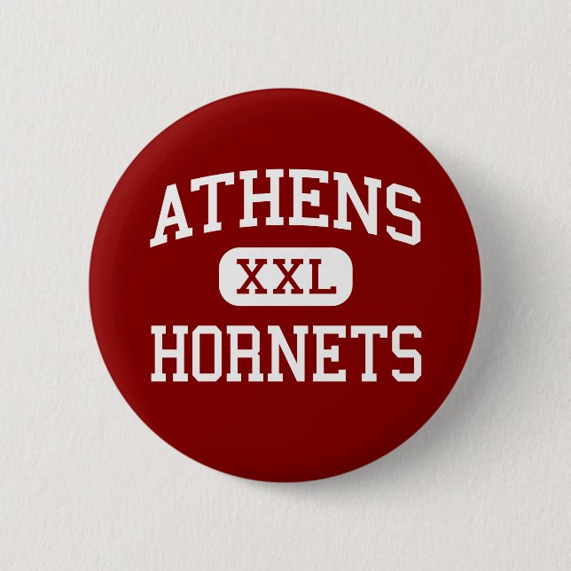 Athens - bålgetingar - högstadium - Athens Texas Knapp (Framsida)