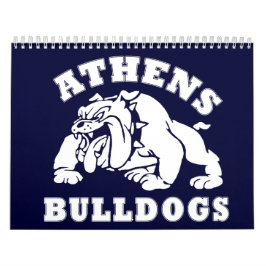 Athens bulldoggkalender kalender