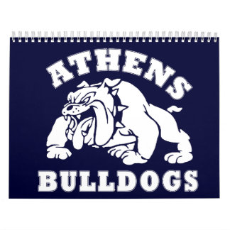 Athens bulldoggkalender kalender