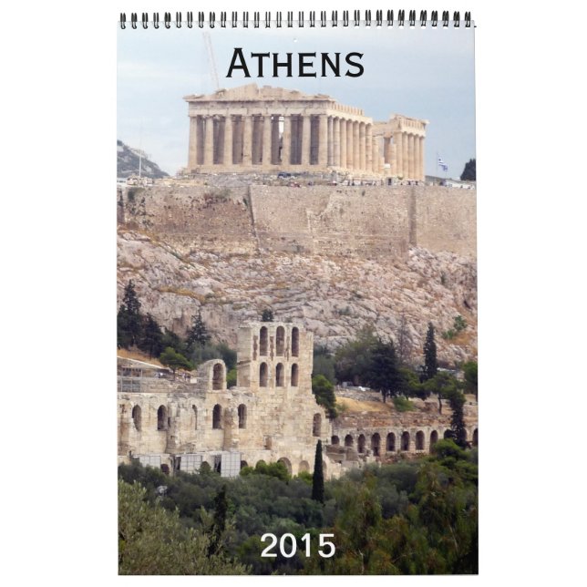athens fotografi 2015 kalender (Omslag)