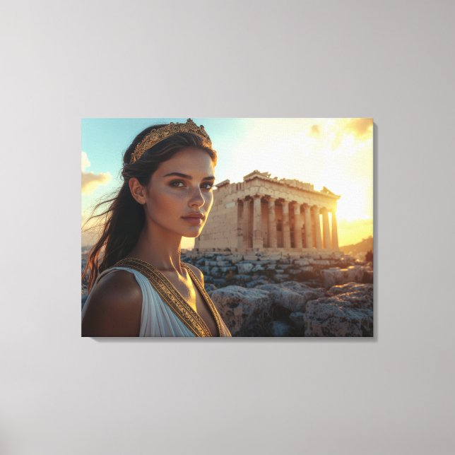 ATHENS - GREECE CANVASTRYCK (Framsida)