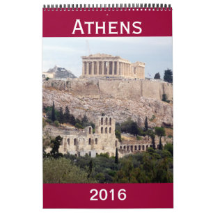 athens grek 2016 kalender