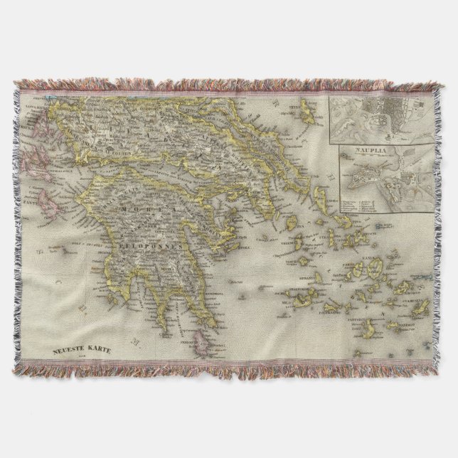 Athens Grekland Filt (Framsidan)