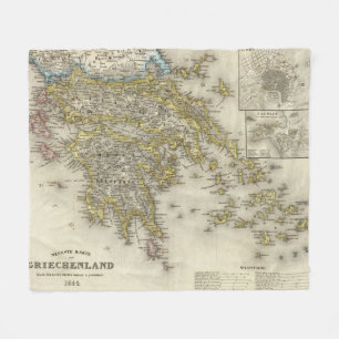 Athens Grekland Fleecefilt
