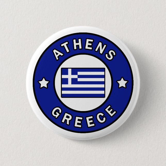 Athens Grekland Knapp (Framsida)