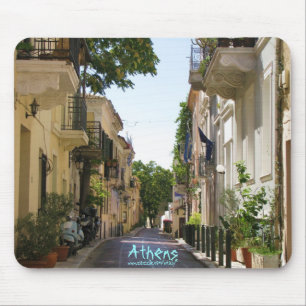 Athens Grekland mousepaddesign Musmatta