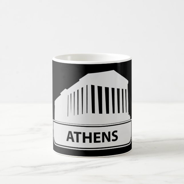Athens Grekland mugg (Center)