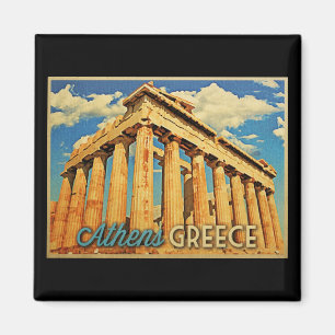 Athens Grekland Parthenon Magnet