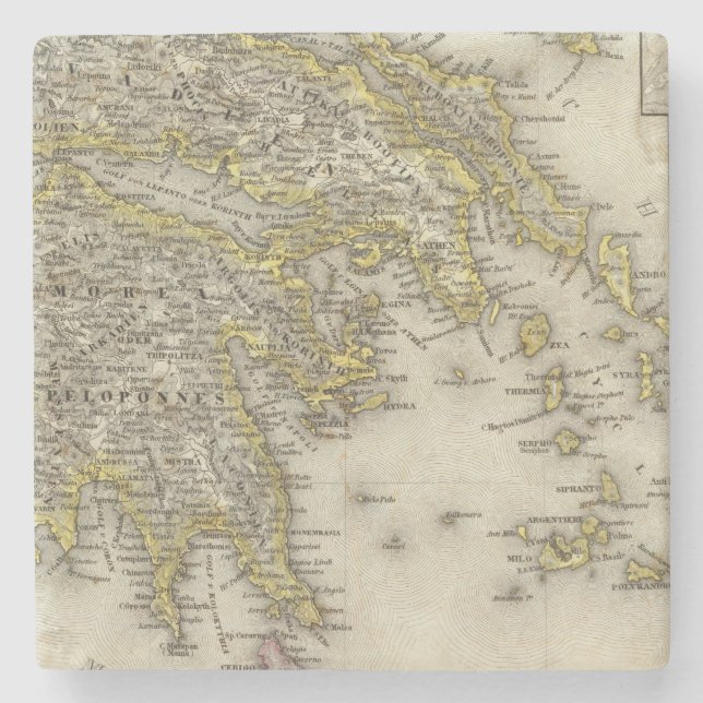 Athens Grekland Stenunderlägg (Framsidan)