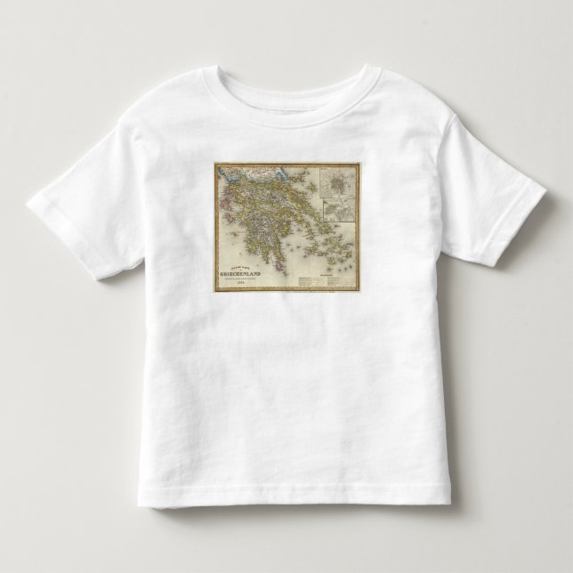 Athens Grekland T-shirt (Framsida)