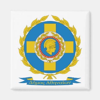 Athens, Grekland Vapen Magnet