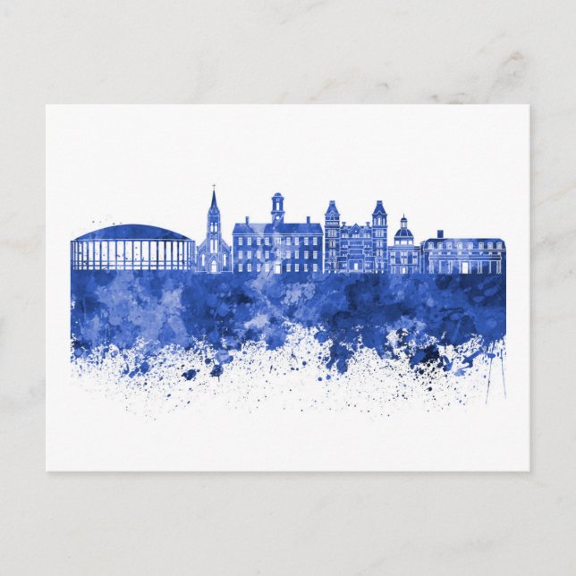 Athens OH skyline Vykort (Framsida)