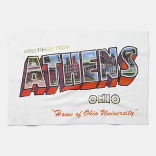 Athens Ohio Kökshandduk
