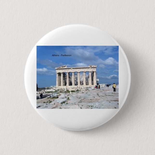 Athens Parthenon Knapp (Framsida)