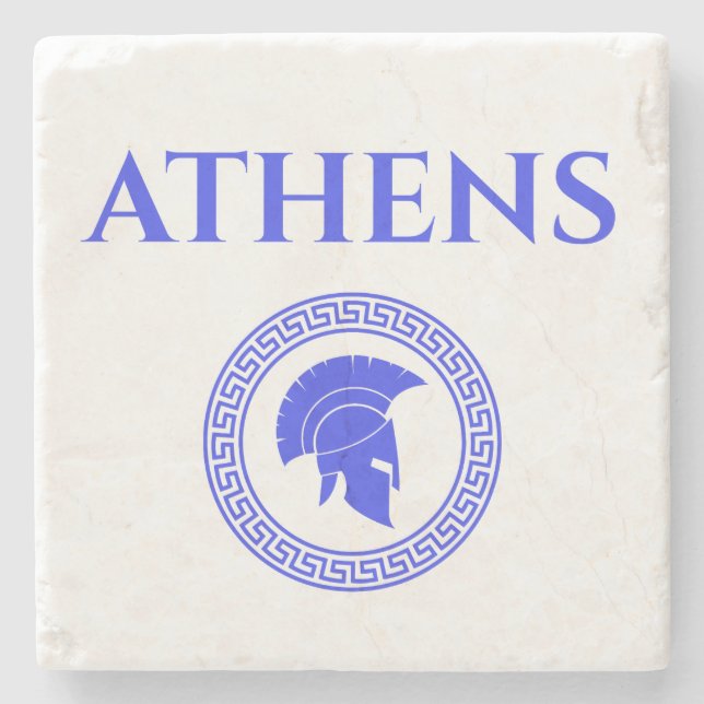 Athens Spartansk Stenunderlägg (Framsidan)