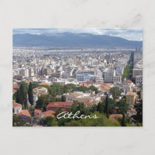 athens vista vykort