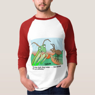 Athiest bönsyrsa t-shirt