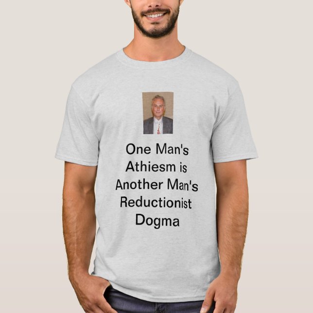 Athiest dogm t shirt (Framsida)