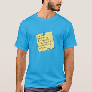 Athiest Joseph och Mary skämt Tee