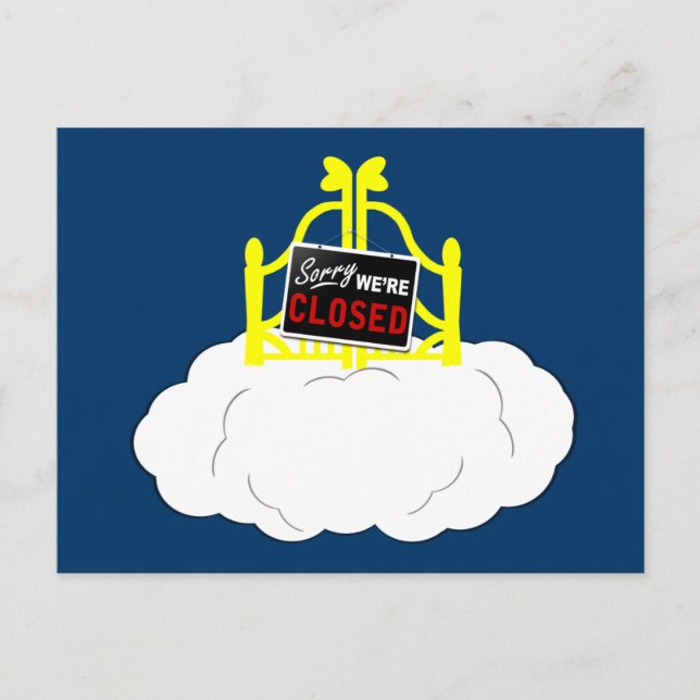 Athiest Vykort (Framsida)