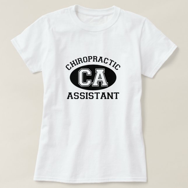 Athletic Chiro Assistant T-Shirt (Design framsida)