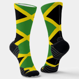 Athletic Crew Sock med flagga av Jamaica