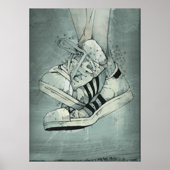 Athletic Feet Poster (Framsidan)