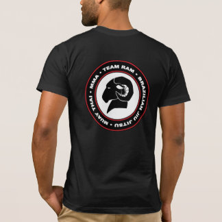 Athletic Fit Bella Canvas RAM T-Shirt, Black Tröja