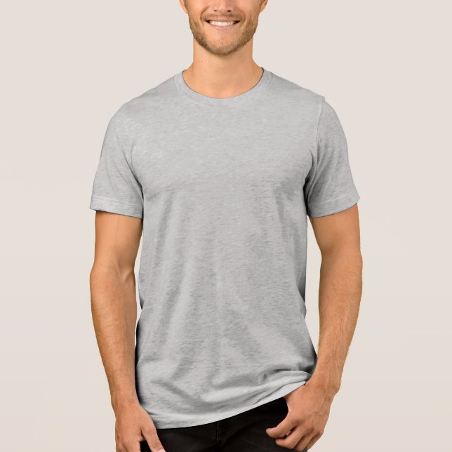 Athletic Grått Manar Tee Shirt (Framsida)