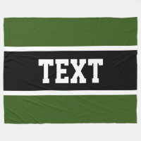 Athletic Grönt Black White Rand Athletic Text