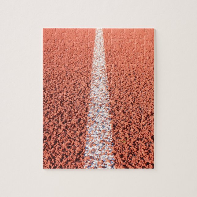Athletic Track - Runningsspår Pussel (Vertikal)