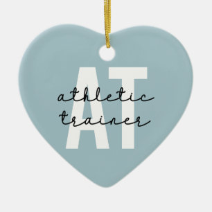 Athletic Trainer AT Athletic Training Julgransprydnad Keramik