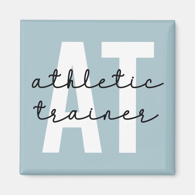 Athletic Trainer AT Athletic Training Magnet (Framsidan)
