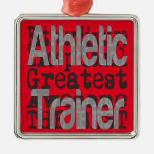 Athletic Trainer Extraordinaire Julgransprydnad Metall