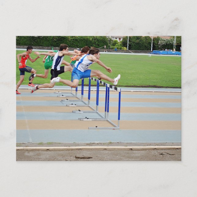 ATHLETICS JUMPS VYKORT (Framsida)