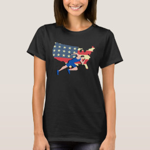 Athletics USA Olympiska idrottarna i USA T Shirt