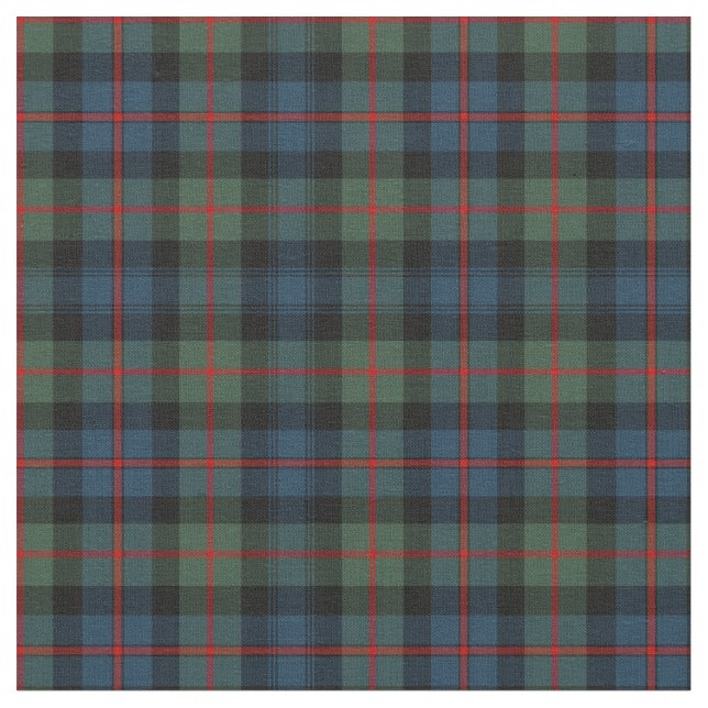 Atholl District Tartan Tyg (Närbild)