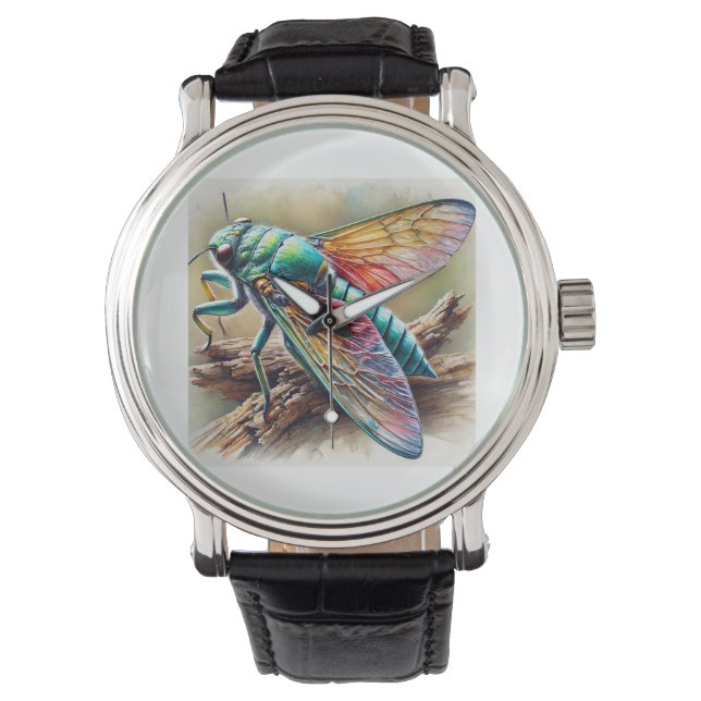 Athous 091024IREF213 - Watercolor Armbandsur (Framsida)