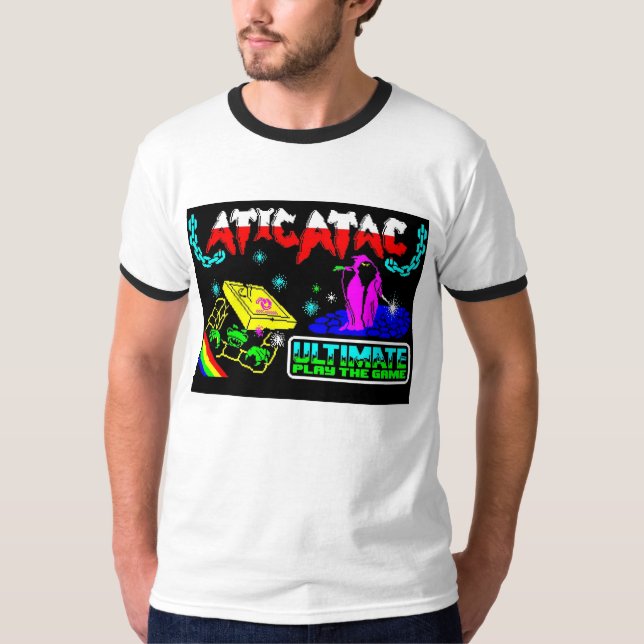 Atic Atac Tee Shirt (Framsida)
