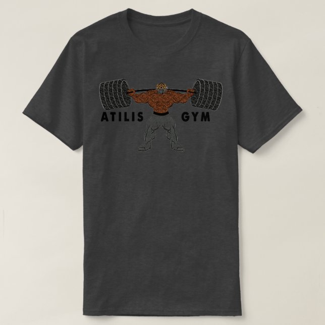 ATILIS GYM FITNESS (2) T SHIRT (Design framsida)