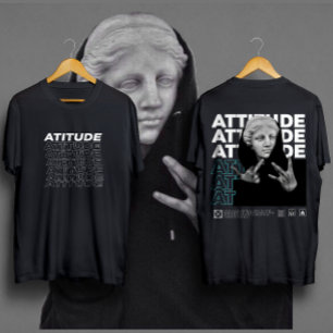 ATITUDE Michelangelos David Graphic Stil Classic T Shirt