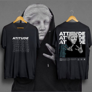 ATITUDE Michelangelos David Graphic Stil Classic T Shirt