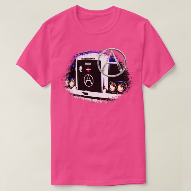 Atkinson Borderer Classic 1970 s British tung lorr T Shirt (Design framsida)