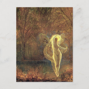 Atkinson Grimshaw Autumn CC0595 Fairy Postcard Vykort